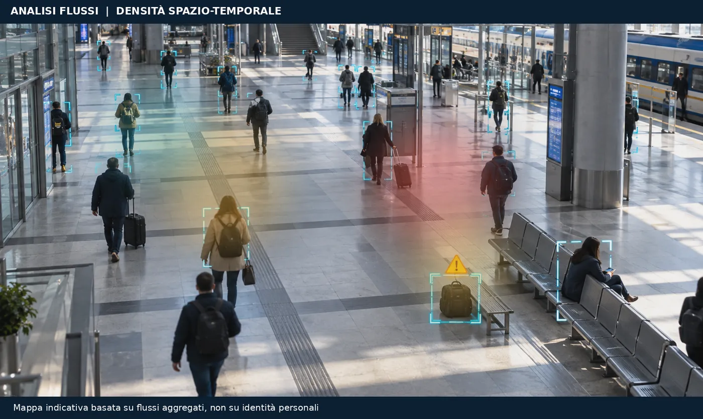 Visualizzazione dimostrativa per analisi di una scena video